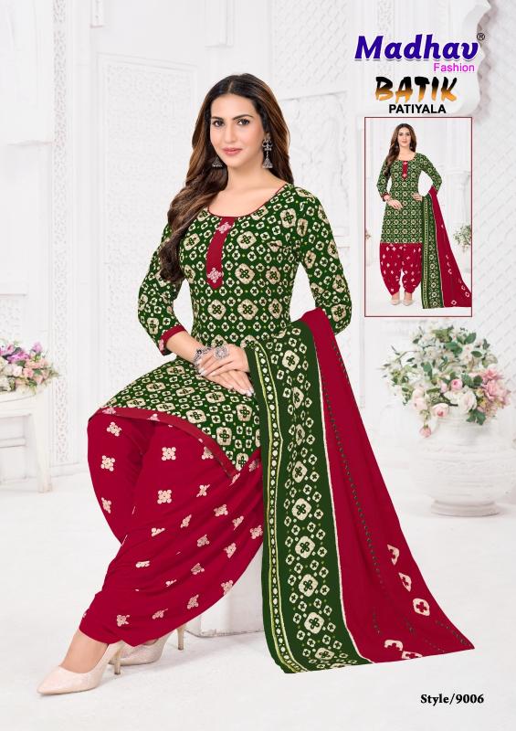 Madhav batik patiyala vol-9 buy online non catalog ladies dress material on wholesale